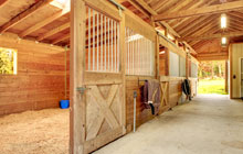 Maes Bangor stable construction leads